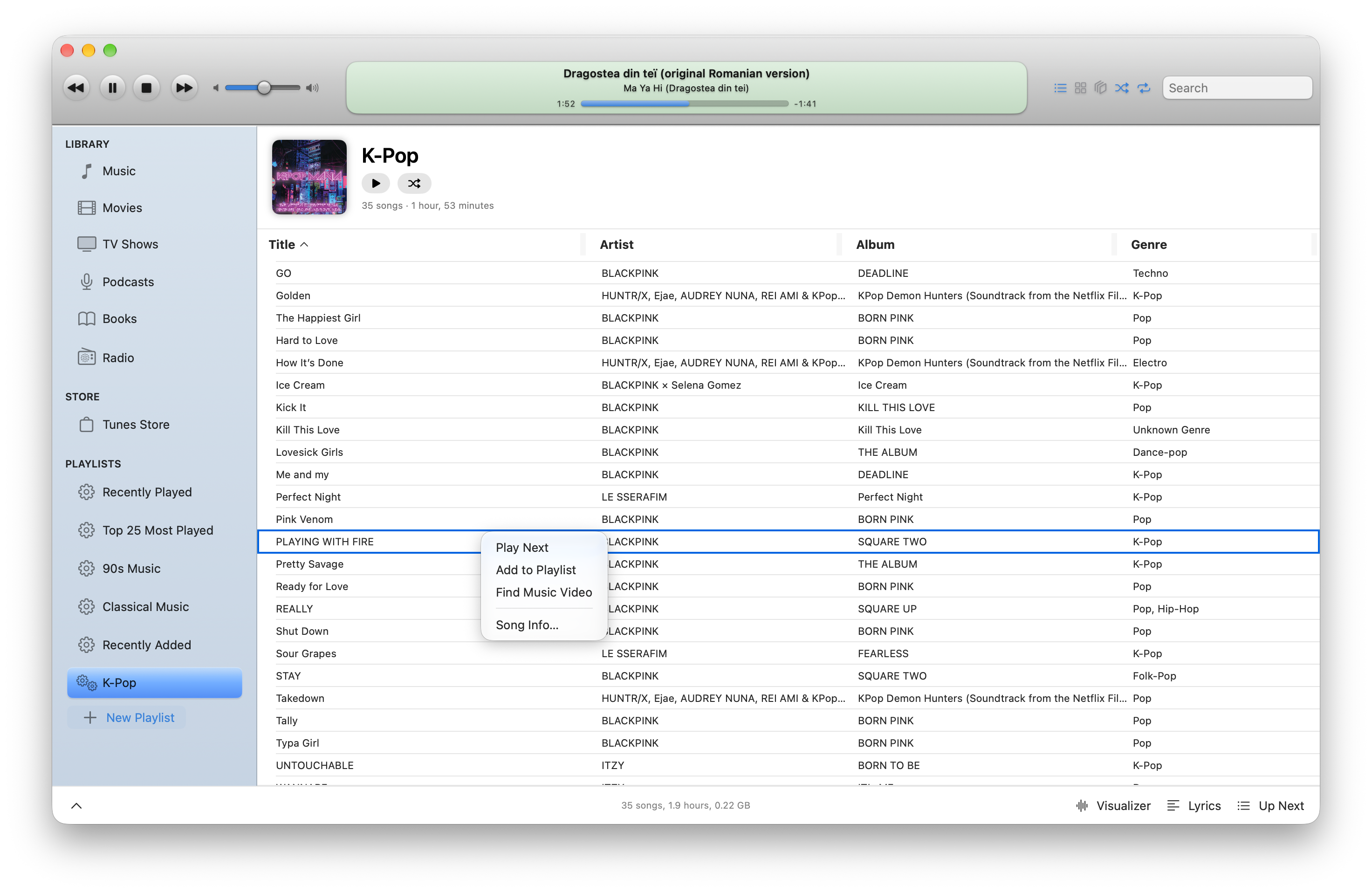 Playlists
