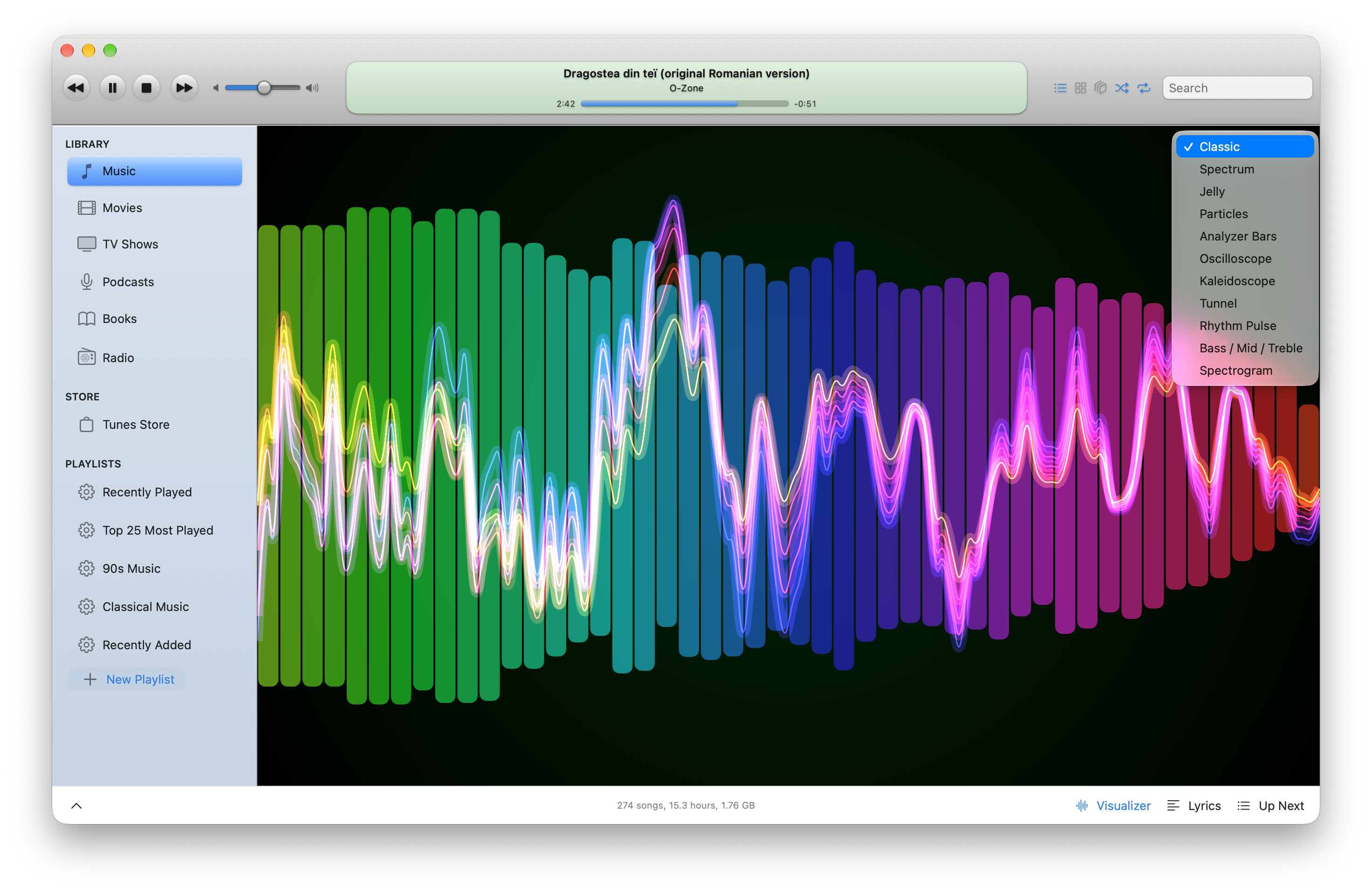 Classic Visualizer